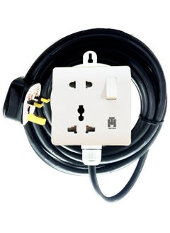 Hassan Single Socket Universal Extension With Heavy Duty Power Cord By Hassan  - Image 1
