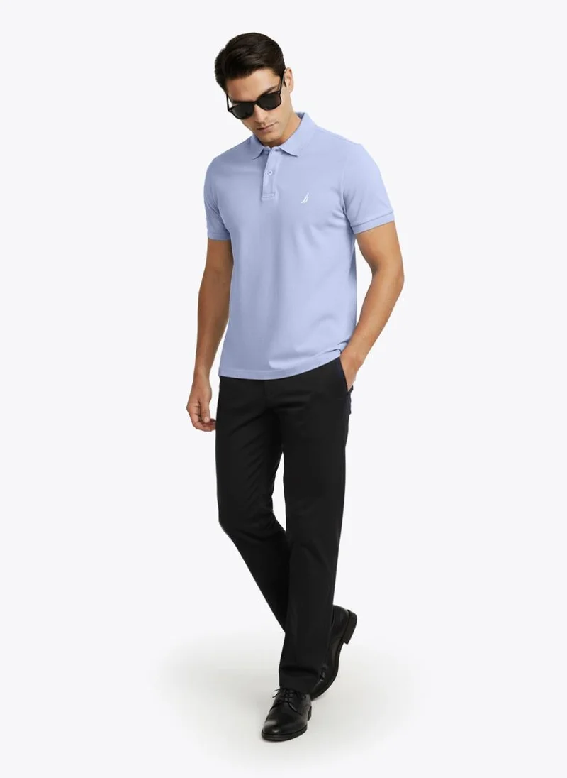 NAUTICA Men's Short Sleeve Solid Polo