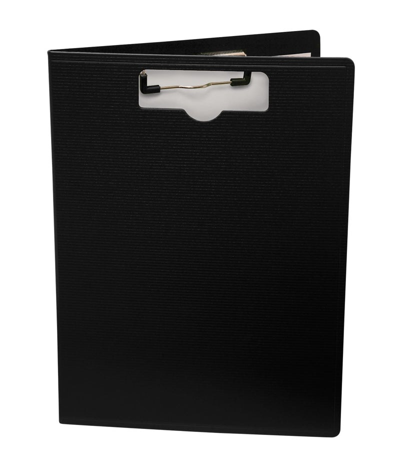 Baumgartens Mobile Ops Portfolio Clipboard Vertical BLACK (61634) 12" x 9" x 0.5" - Image 1