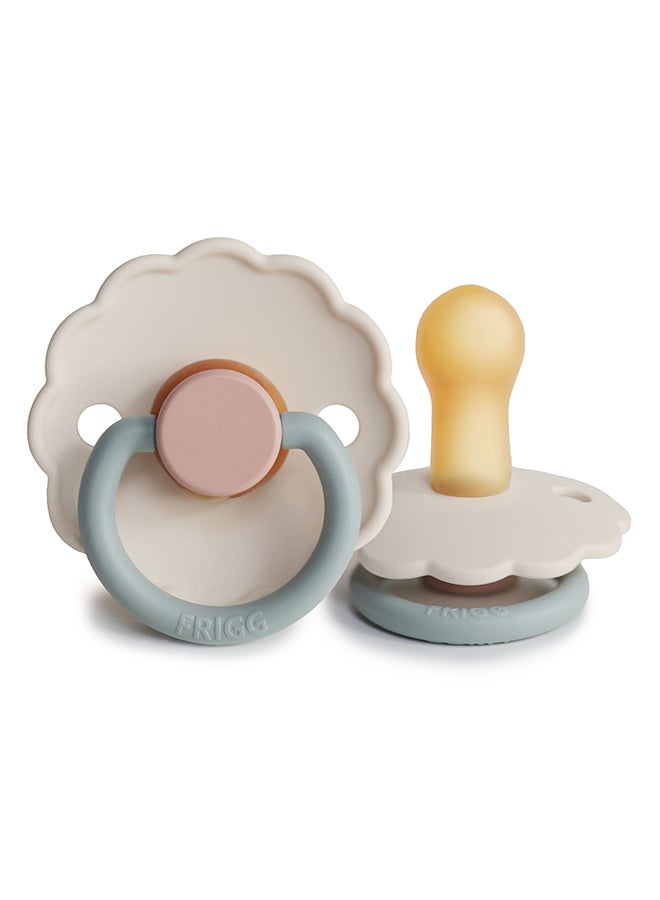 FRIGG لهاية FRIGG Daisy السيليكونية للأطفال 6-18 شهر 1-Pack حلوى قطنية - الحجم 2 - Image 2
