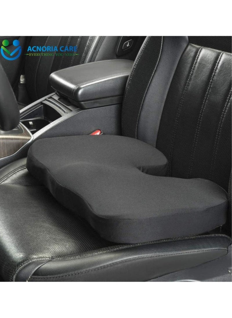 ACNORIA CARE Acnoria Care Coccyx Soft Comfortable Memory Foam Seat Cushion Orthopedic Pain Relief Seat Cushion For Car Office Wheelchair  - Image 3