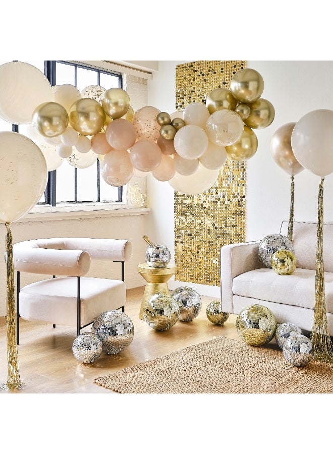 Ginger Ray Gold Speckle 40Th Birthday Balloons - Image 4