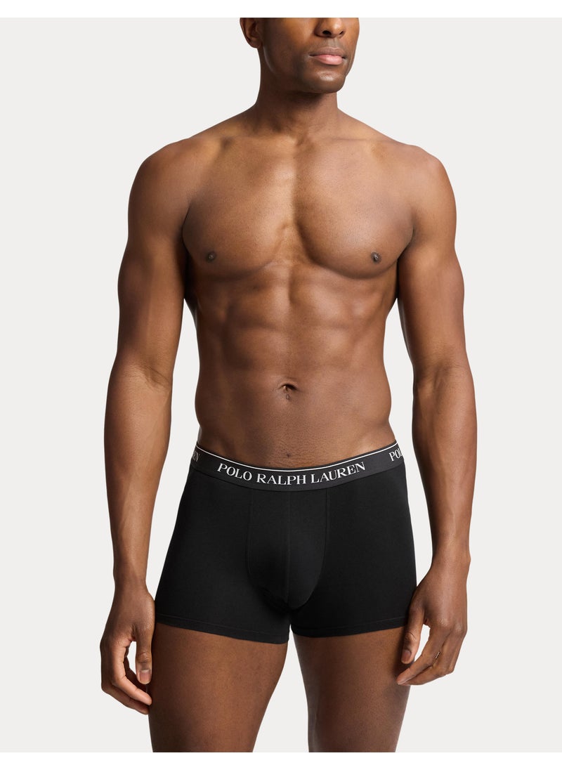 POLO RALPH LAUREN - 3 Pack Logo Band Trunks - Image 1