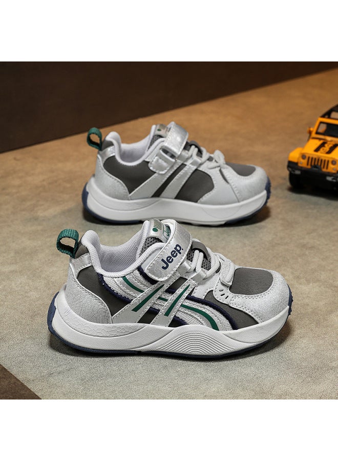 Color-blocked Sneakers, New Spring And Autumn Models, Girls' Sneakers, Trendy Boys' Running Shoes, Lightweight Children's Shoes