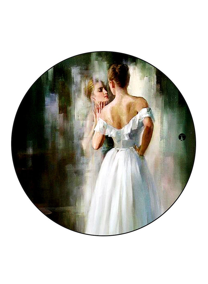 RKN Vintage Art Printed Fridge Magnet  Multicolour - Image 1