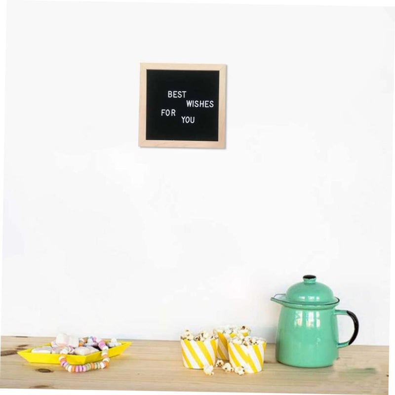 Creative Eva Felt Cloth Blackboard Message Board Set for Home Decor Crafts Photo Props - Image 4