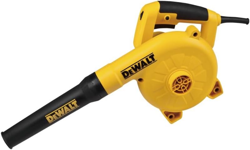 Apt Dewalt 800W Rubber Handle Variable Speed Corded Blower Yellow and Black DWB800-B5 - Image 1