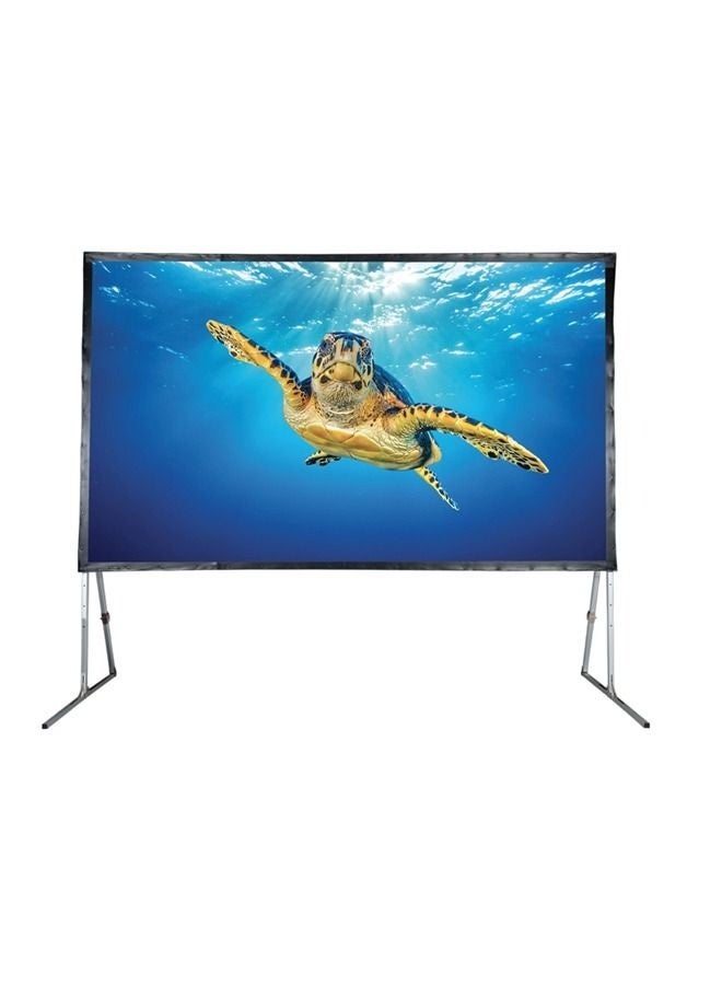 Taimi 250 inch Portable Fast Fold Outdoor Projector Screen with Stand, Indoor and Outdoor Movie Screen - Image 2