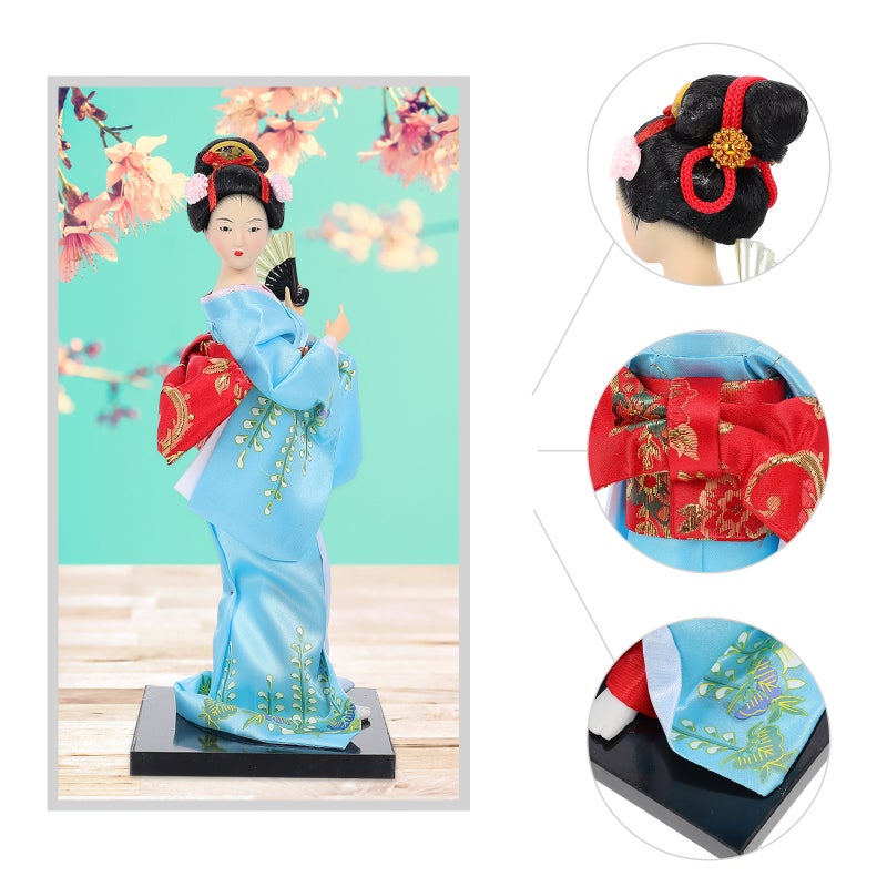 1Pc Living Room Kimono Cooking Restaurant Decor Doll Ornament - Image 3