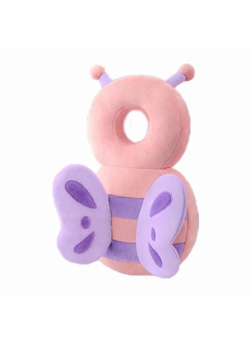 Baby Head Protector, Toddlers Head Safety Pad Cushion, Adjustable Toddlers Head Safety Pad Cushion Backpack, Baby Back Protection for Crawling & Walking, for Age 4-24Months - Image 1