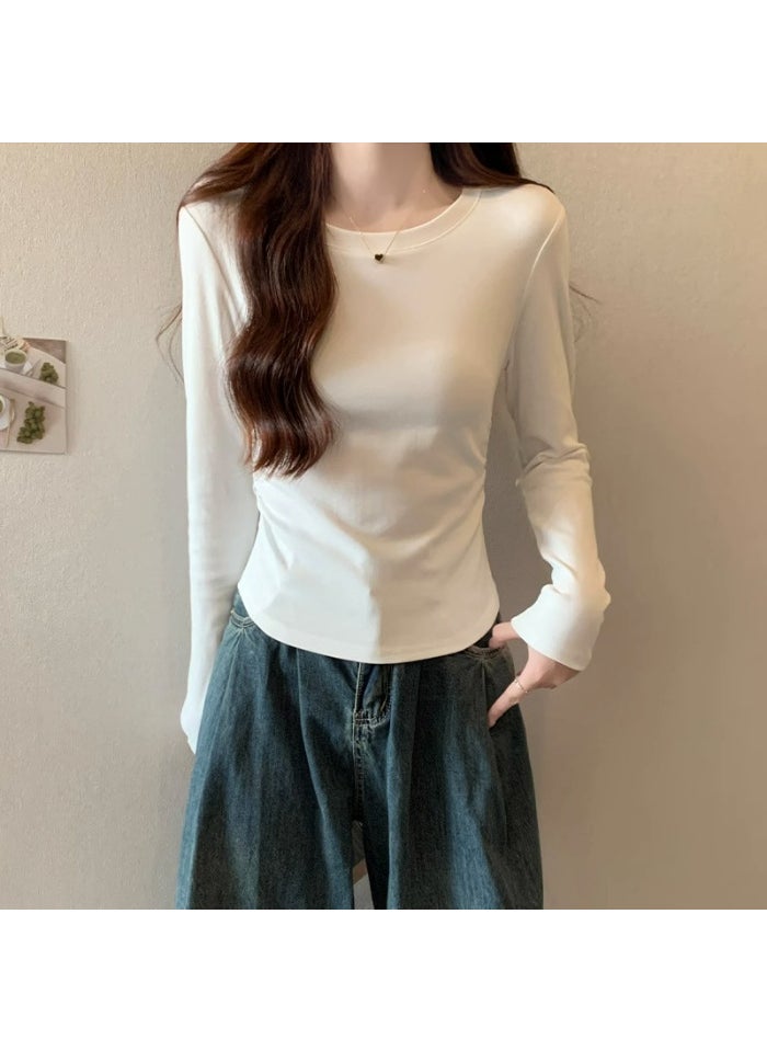 Generic - 2024 Womens Long-Sleeve Layered T-Shirt Black - Image 1