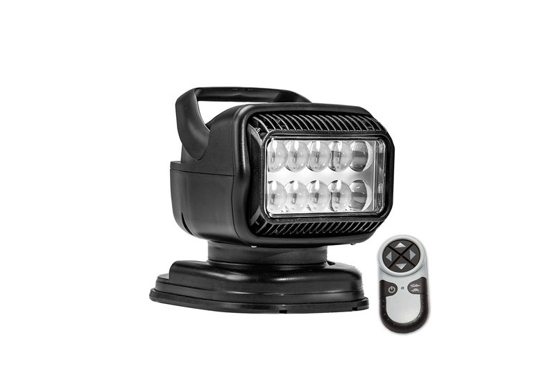 Golight جولايت | سلسلة GT طراز 79514GT كشاف LED، قابل للحمل، تركيب محمول، تحكم عن بُعد لاسلكي، أسود - Image 1