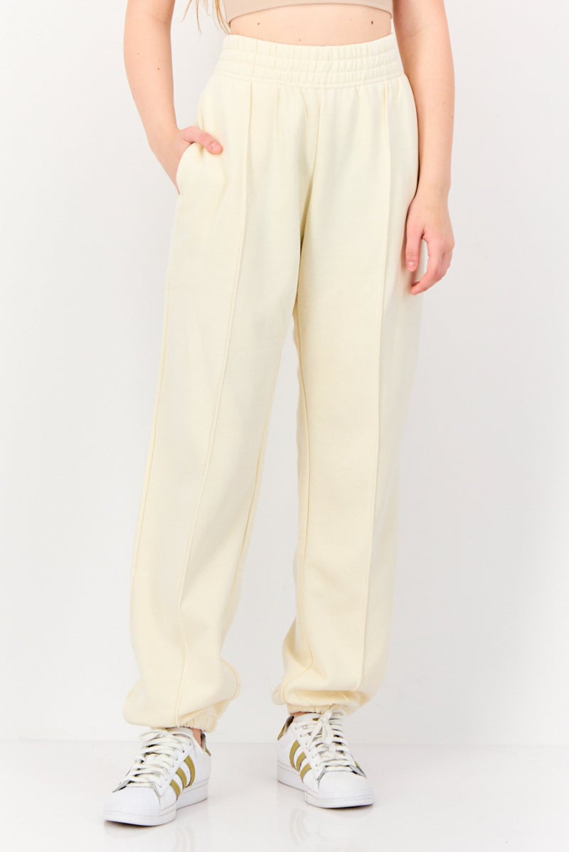 Nike Women Loose Fit Outdoor Sweatpants, Cream  - Image 1