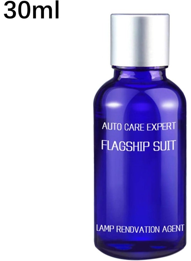 طقم استعادة مصابيح السيارة 2 قطعة، طقم تنظيف وكيل تجديد السيارة، طقم إصلاح مصابيح DIY لإزالة العيون الصفراء، صنفرة، تكرير - Image 4