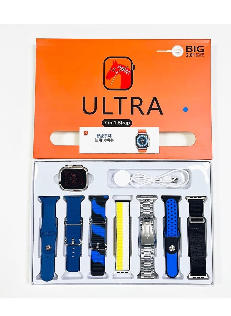 BIG Big 7 in 1 Ultra Smart Watch lifetime 