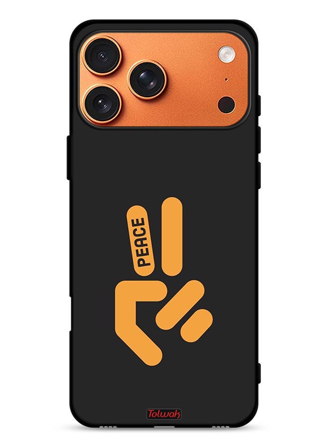 Tolwak Apple iPhone 17 Pro Max Protective Case Cover Peace - Image 1