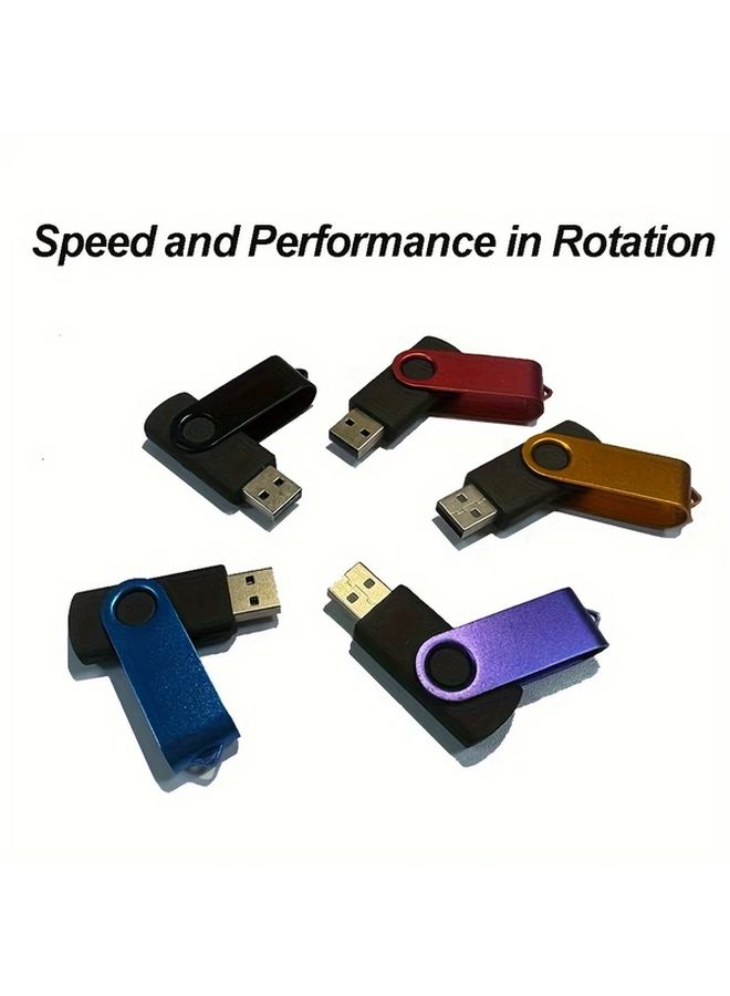 2Pcs Purple USB Flash Drive 128MB USB 2.0 High Speed Metal Pen Drive U Disk for PC Laptops Tablets Mobile Phones Car Audio Game Console Audio Storage - Image 3