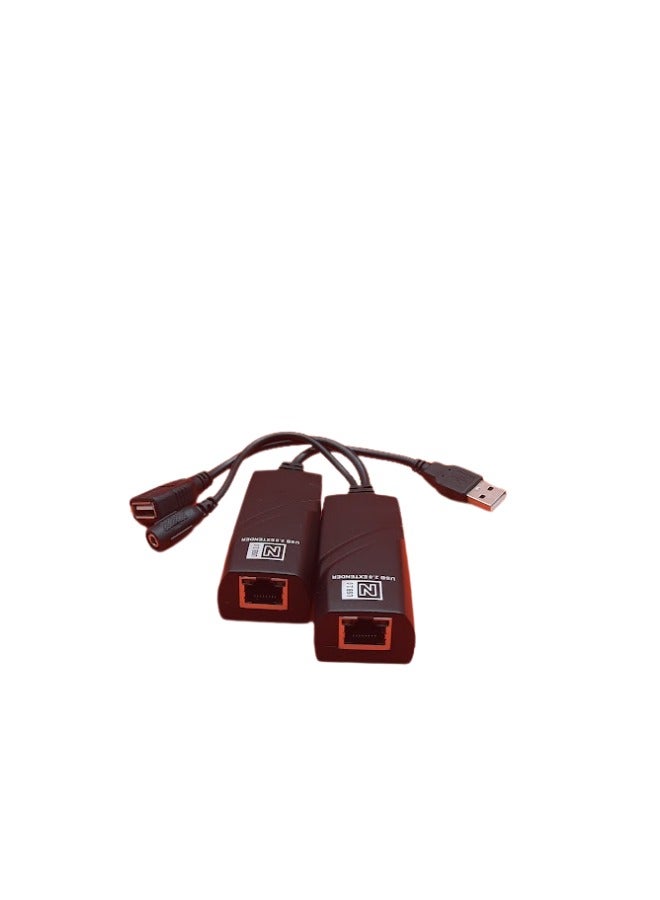 100M USB Extender | Extend USB Signals Up to 100 Meters | Plug-and-Play | High-Speed Data Transfer (480 Mbps) - Image 2