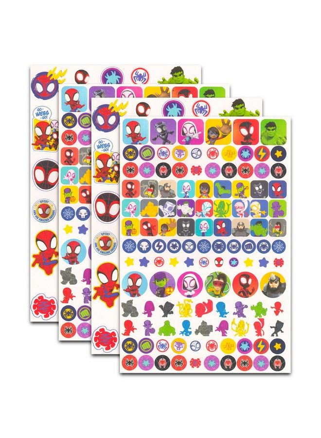 Trends International Spidey Potty Training Stickers Bundle Over 295 Spidey And His Amazing Friends Reward Stickers For Toddlers Plus Superhero Door Hanger ; Spiderman Spidey Stickers Party Favors - Image 3