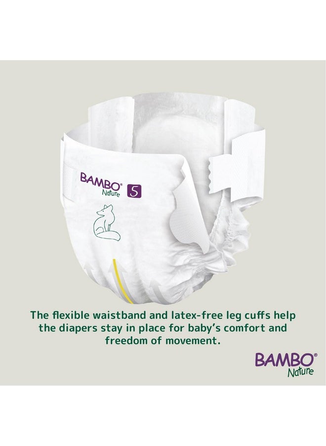 BAMBO NATURE Premium Baby Diapers - Xl Size, 22 Count, For Toddler Baby - Super Absorbent, Eco-Friendly And With A Wetness Indicator  - Image 2