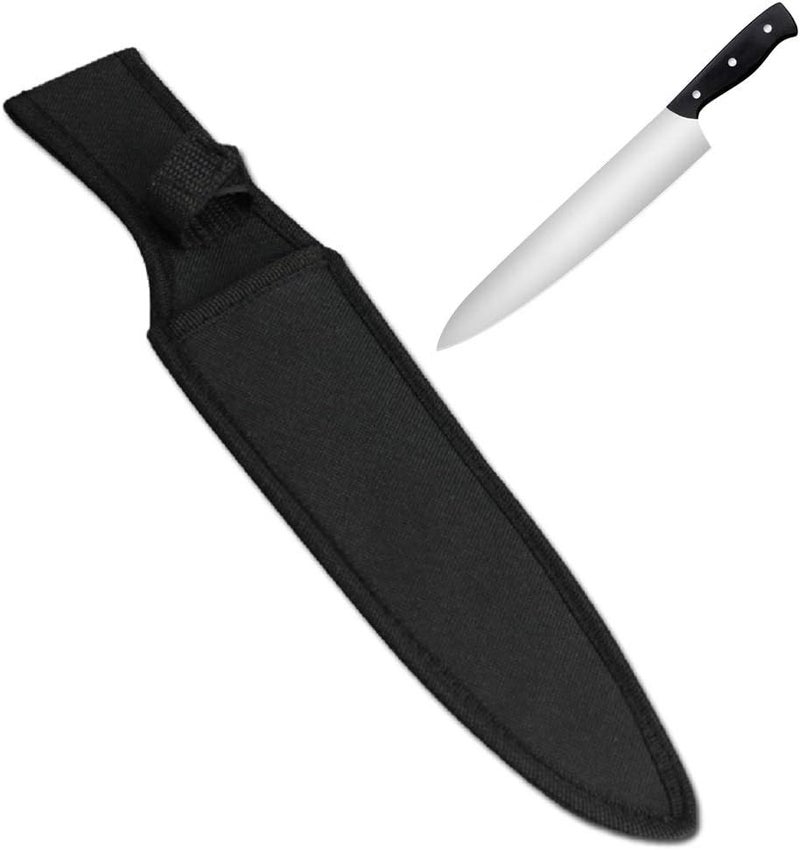 Morodo 11"~12" Chef Knife Scabbard Sheath (Black Nylon) - Image 1