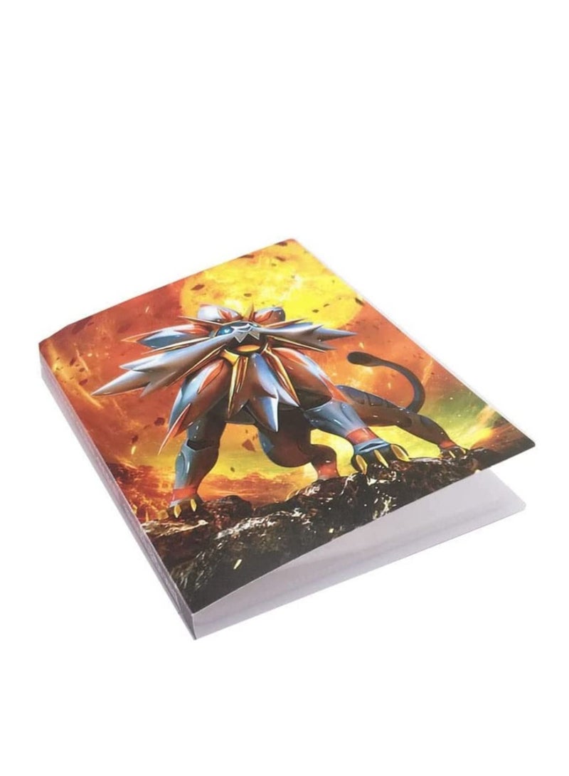 120 Card Album Book Anime Map Game cards Collection Holder Binder Folder for Pokemon Cards for photo - Image 3
