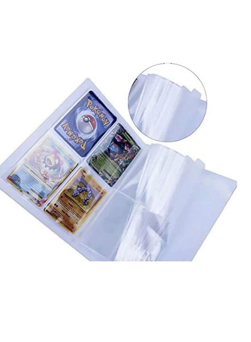 120 Card Album Book Anime Map Game cards Collection Holder Binder Folder for Pokemon Cards for photo - Image 4