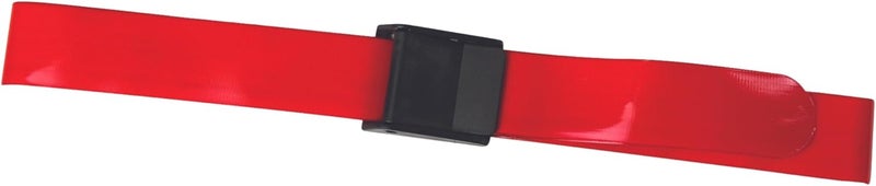 Red Vinyl Gait Belt for Seniors