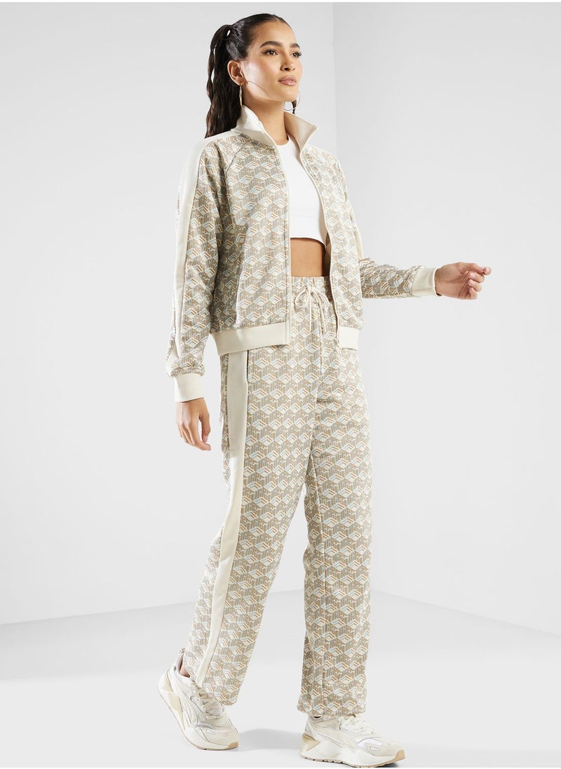 PUMA - T7 All Over Printed Track Pants - Image 1