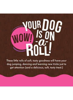Fromm Fromm Tenderollies Dog Treat Variety Pack - Premium Soft & Savory Dog Treat Sample Pack (Bacon, Beef, Chicken) - Pack of (3) 8 oz Bags  - Image 2