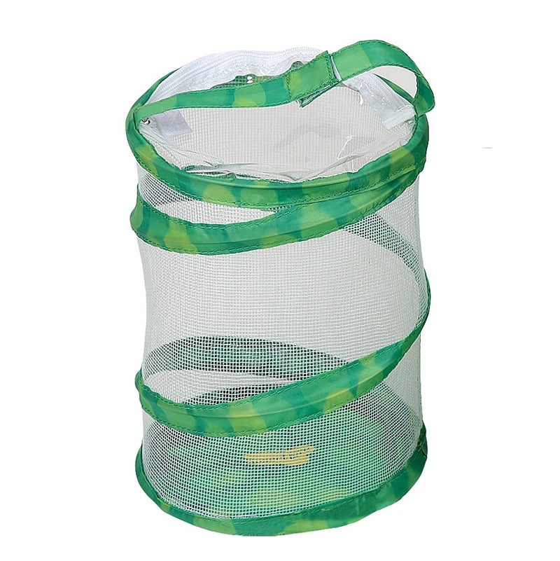 Insect Lore Mini Butterfly Habitat | Clear Mesh, Zipper, 8â€ Tall | Pop Up Folds Flat | Habitat for Most Insects - Image 1