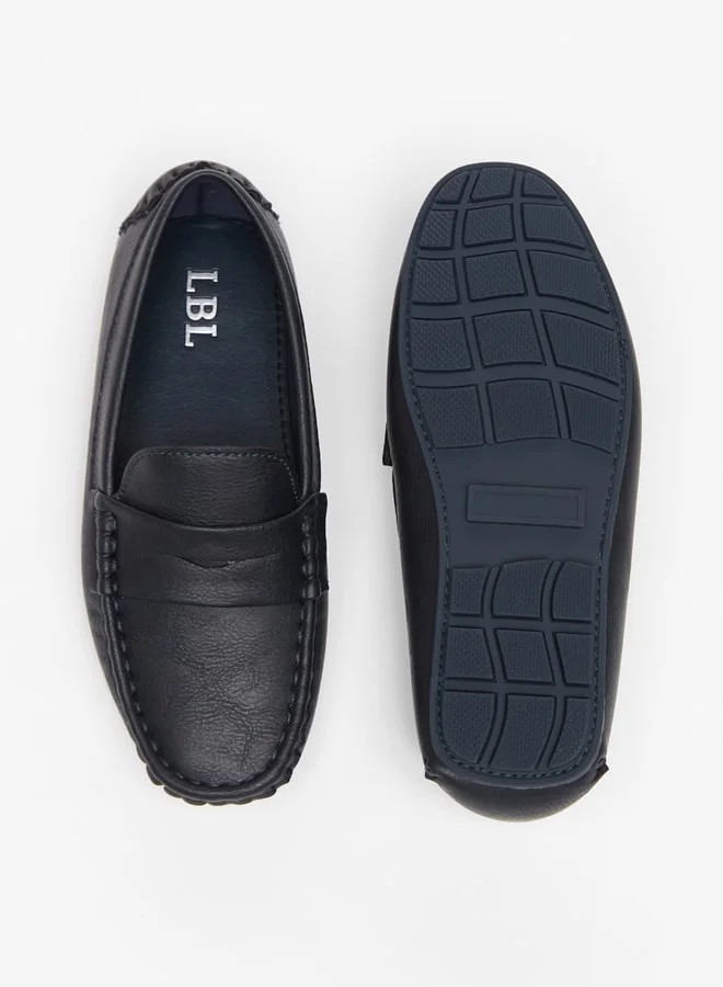 LBL by Shoexpress Boy's Solid Slip-On Loafers Ramadan Collection