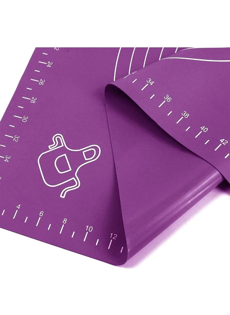 Silicone Dough Rolling Mat 40*60 cm Large Size Purple - pzsku/ZF77104D851BB4E476D07Z/45/_/1728051739/ff3875b2-09d5-4c08-a620-b03e4bf0b074