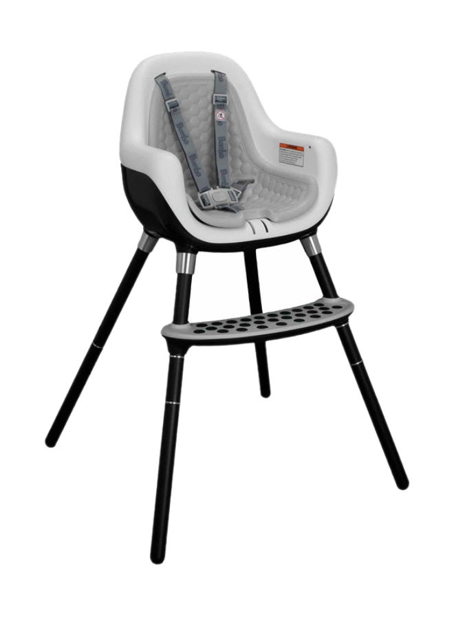 Bumbo Convertible Highchair To Toddler Chair - Cool Grey, 6 Months To 3 Years + - Image 1