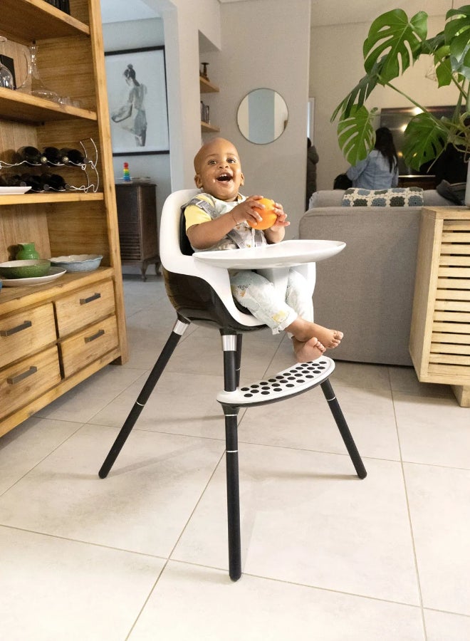 Bumbo Convertible Highchair To Toddler Chair - Cool Grey, 6 Months To 3 Years + - Image 4
