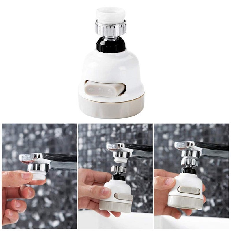ABS Silicone and Stainless Steel 360 Degree Rotating WaterSaving Pressurizing Kitchen Accessories Sprinkler Faucet  - Image 2