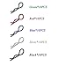 Treehobby 50 PCS Treehobby Universal Bent Springy R Pins RC Car Body Shell Clips for 110 RC Car Truck Buggy Crawler Short Course Replacement Parts - Image 3
