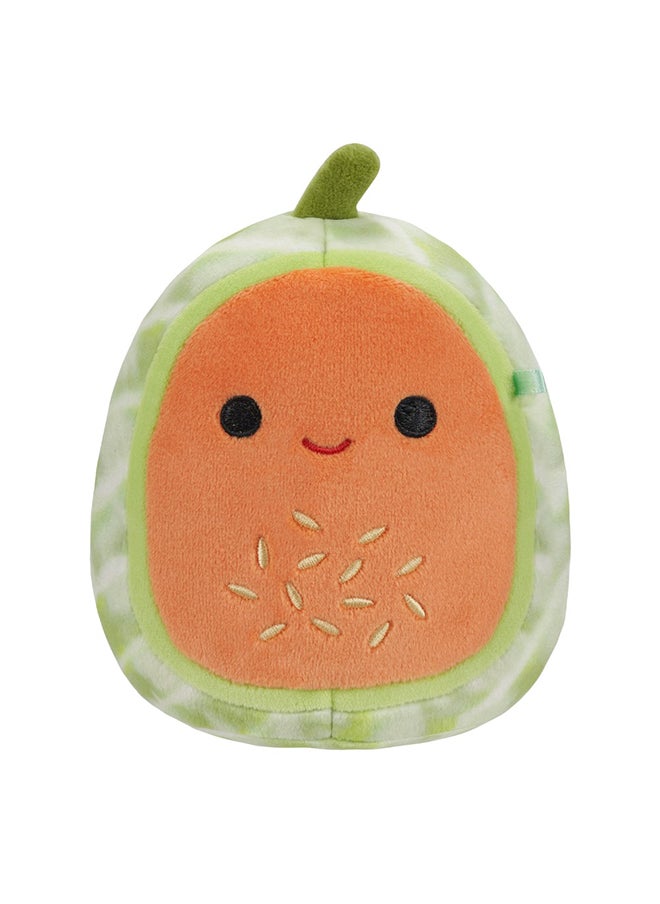 Squishmallows 5 inch Little Plush Francois Cantaloupe , Officially Licensed Kellytoy Plush Toy, Colorful Soft Toy, Gift for Kids, Girls & Boys Washable Squishy Stuff Toy Multicolor All Age  - Image 1