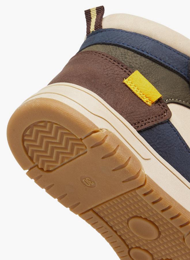 LBL by Shoexpress Boys Panelled High Cut Sneakers - Image 5