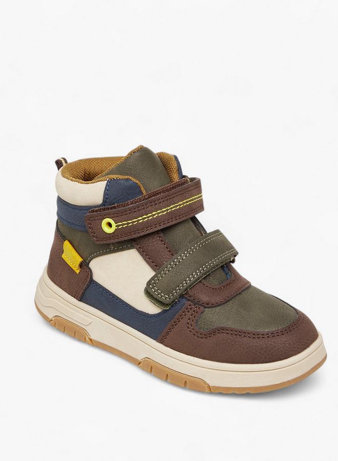 LBL by Shoexpress Boys Panelled High Cut Sneakers - Image 1