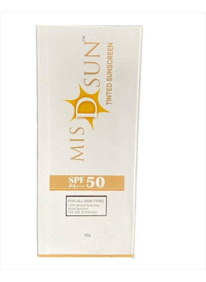 BREEMETIC New Mis D Sun Sunscreen Lotion Spf 50 (50Gm)  - Image 1