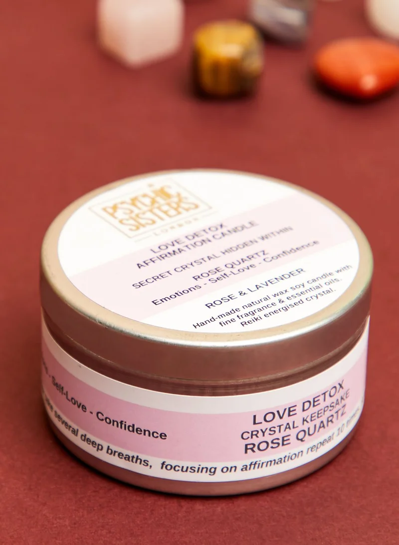 PSYCHIC SISTERS Love Tin Candle