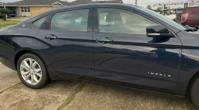 SlickMod Chrome Delete Blackout Vinyl Overlay for 2014-2020 Chevy Impala Window Trim (Gloss Black) - Image 5