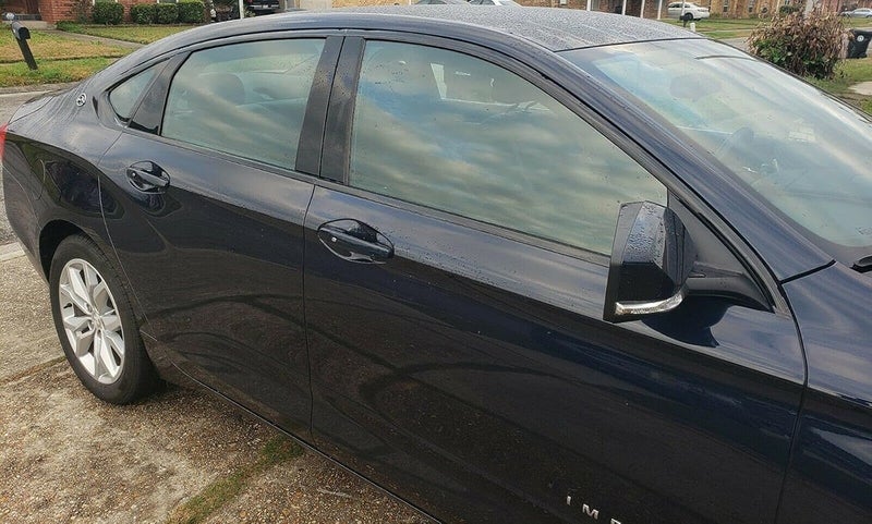 SlickMod Chrome Delete Blackout Vinyl Overlay for 2014-2020 Chevy Impala Window Trim (Gloss Black) - Image 4