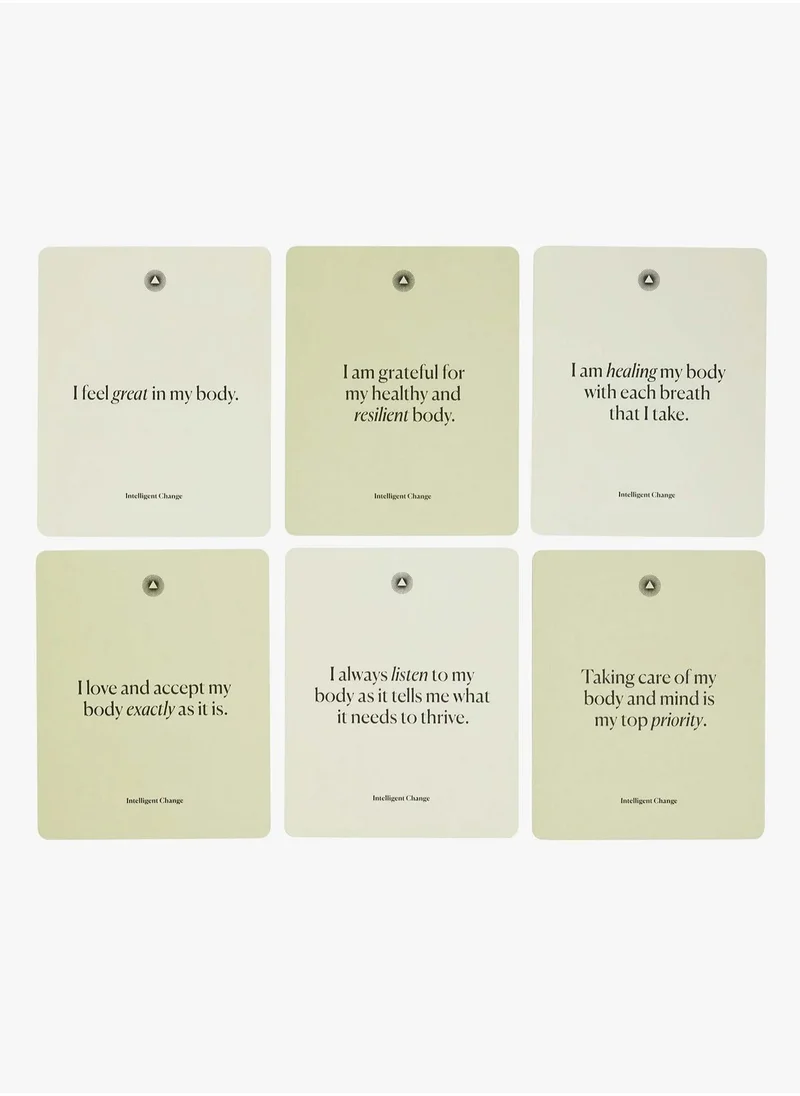 أنتلجينت_تشينج Intelligent Change Mindful Affirmation Cards for Health and Wellbeing