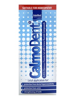 Calmodent 0.45% Stannous Fluoride Gel With Amine Fluoride Compounds - Advanced Protection For Teeth, 75Ml