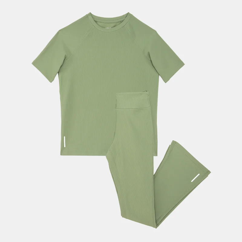 Kids' Active T-Shirt and Tights Set