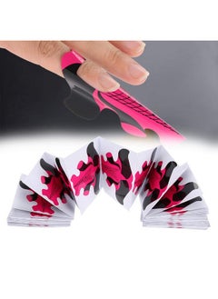 Rotekt Rotekt 100pcs Nail Forms for Nail Extension UV Paper Tray Nail Art Accessories  - Image 1