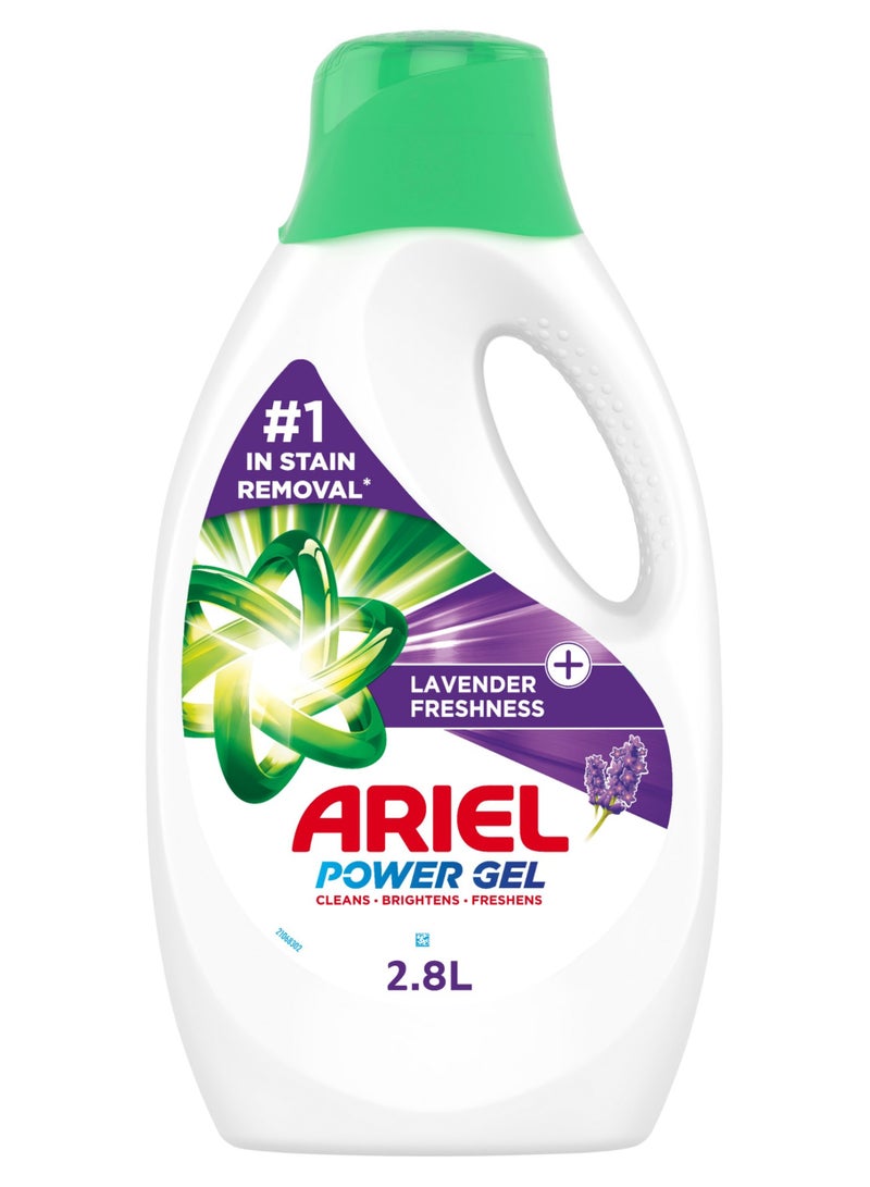 Ariel Lavender Laundry Detergent Liquid Gel 2.8L  - Image 1