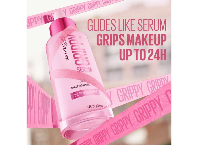 Maybelline New York  Grippy Serum Primer with 2% Niacinamide 30ml for Women | Best Price UAE